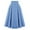 Blue, variant on Inleife Womens Skirts Clearance, Fashion Womens Casual Skirt Vintage High Waist Pleated Skirt