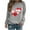 #01 Gray, variant on Valentine's Day Shirts for Women Fashion Love Heart Graphic Tee Tops Casual Comfy Round Neck Spring Summer Tops Classical Versatile Long Sleeve Valentines T-Shirts