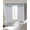 White, variant on Blue Flower Blackout Curtains for Bedroom/Living Room, Thermal Insulated Kitchen Curtains, Spring Modern Minimalist Country Floral Plant Grommet Darkening Window Treatment Drapes 42"x63"x2