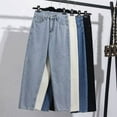 thumbnail image 2 of Women's High-waist Straight-leg Cropped Jeans, 2 of 6