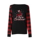 thumbnail image 4 of Pntutb Navidad moda mujer Casual manga larga impreso señoras sudaderas tops Pntutb Pntutb-2489, 4 of 4