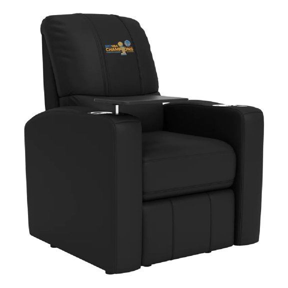 DreamSeat Stealth Golden State Warriors 2017 Champions Recliner in Black