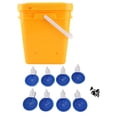 thumbnail image 1 of Bebedero Automático Para Pollos, Kit De Comedero Para Bebederos Para Aves De Corral Con Cubo De 12L, Para Pollo, Ganso, Pato, Codorniz Y Paloma, 1 of 7