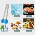 thumbnail image 4 of Mini Stainless Steel Silicone Tongs, Food Serving Clips, Ice Cube Clamps, Kitchen Utensils for Appetizers and Desserts, 4 of 6