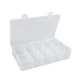 thumbnail image 1 of Caja organizadora de plástico Hlotmeky, 15 rejillas grandes, caja de aparejos, 1 of 6