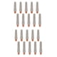thumbnail image 1 of 20 Piezas Puntas de Alimentación de Alambre de Soldadura Antiescoria Boquilla de Soplete de Soldadura Recubierta Herramienta de Soldadura MIG Consumibles 8,8x40x1,0mm, 1 of 5