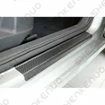 thumbnail image 3 of KNACK- 4Pcs Carbon Fiber 4D Car Accessories Door Sill Scuff Protector Stickers Us, 3 of 6