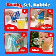 Play-Act Spill-Proof Bubble Bubbles for Kids, 2 Packs