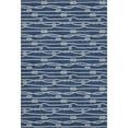 thumbnail image 2 of Addison Rugs Mayfield Washable Coastal Rope Navy Rectangle Rug, 5' x 7'6", 2 of 6
