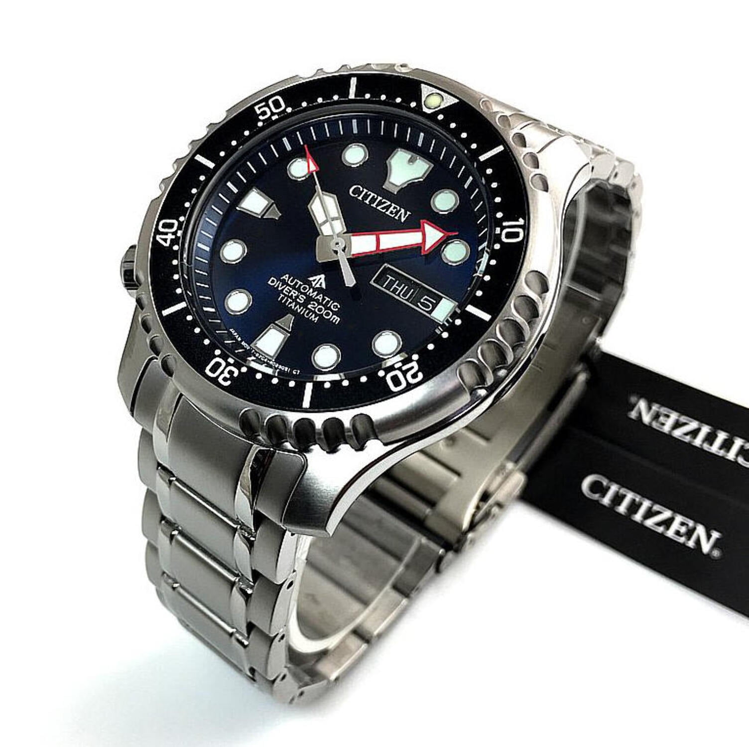 Men's Citizen Promaster Diver's 200 Automatic Hack Watch