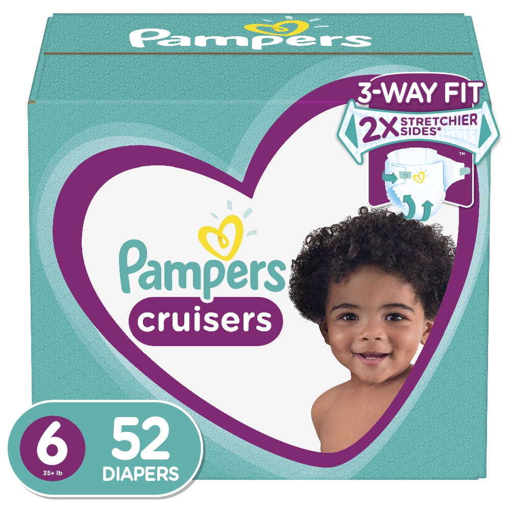 pampers taped diapers