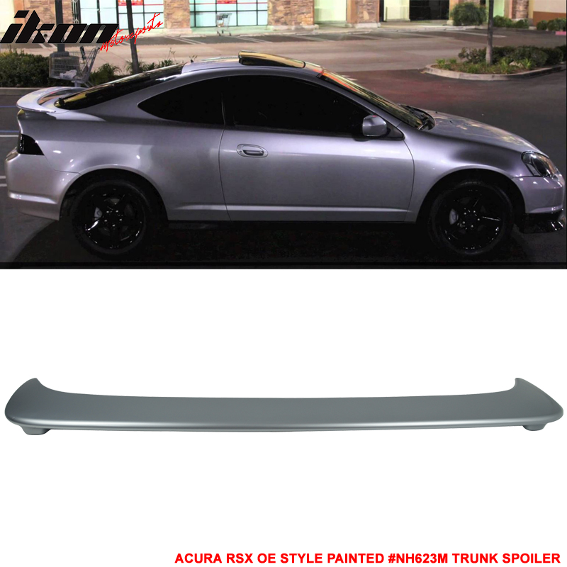 Fits 02 06 Rsx Dc5 Oe Style Trunk Spoiler Painted B92p Nighthawk Black Pearl Parts Accessories Automotive