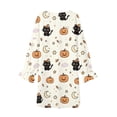 thumbnail image 4 of Elegyee Halloween Girls Nightgown Ruffle Long Sleeve Sleep Dress Loungewear(3-14 Years), 4 of 4