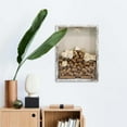 thumbnail image 6 of White Shadow Box Frame Wood Collection Case With Slot on top 12 x 16, 6 of 6