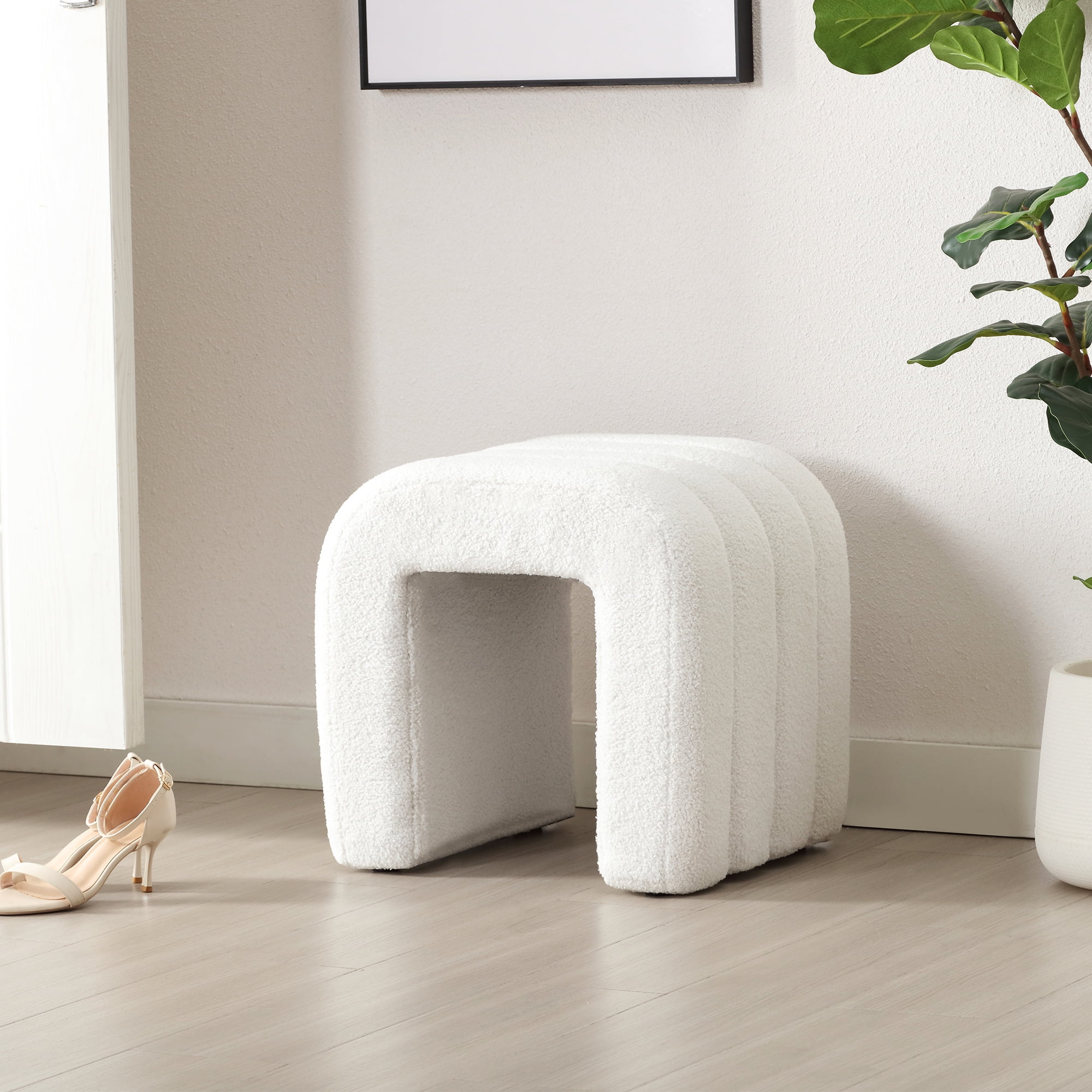 Zesthouse Modern Channel Tufted Ottoman, Multi-Functional Zesthouse Modern Channel Tufted Ottoman, Multi-Functional