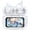 White, variant on Open-Ear Headphones, Wireless Clip On Earbuds with Touch Screen Charging Case 60H Playtime, Bluetooth 6.0, IPX7 Waterproof, Lightweight Comfort, Stable Fit, Open-Ear Safety Design for Workout/Running