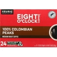 thumbnail image 4 of Eight O'Clock 100% Colombian Peaks Medium Roast K-Cup Coffee Pods, 24 Count, 4 of 8