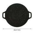 thumbnail image 2 of Non Stick Round Baking Pan for Korean BBQ Grill Cooking - Multifunctional Frying and Baking Pan for Indoor Kitchen and Camping - for Home Use, 2 of 3