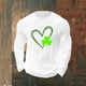 thumbnail image 5 of Amzcrzy - Sudadera Para Hombre, Estilo Informal, Holgada, Elástica, Para Fitness, Para El Hogar, Con Estampado Del Día De San Patricio, Manga Larga, Cuello Redondo, Blusa Blanca, Talla M, 5 of 5