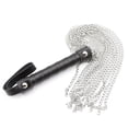 thumbnail image 3 of Yuarrent Látigo de cadena de hierro de cuero para adultos, fetiche portátil, accesorios antideslizantes, juego de rol de pestañas, juguete Gimnasios en casa, 3 of 6