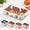 1 Set with silcone lids(Hand wash only), variant on Stainless Steel Snackle Box Container With Handle 2 Sets