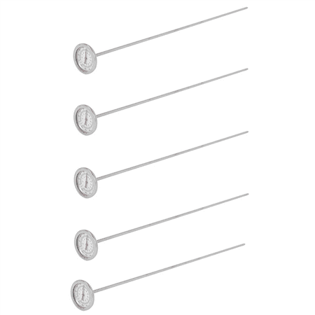 

5X Compost Soil Thermometer 20 Inch 50 cm Length Premium Food Grade Stainless Steel Measuring Probe Detector