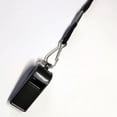 thumbnail image 3 of Paquete de 2 silbidos deportivos de plástico con cordón, silbato con sonido fuerte y nítido, Ideal para entrenadores, árbitros y funcionarios, 3 of 3