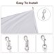 thumbnail image 4 of Uxcell Cuerda de Bandera de 50Ft Cuerda de Nylon de 1/4" de Diámetro Cuerda de Mástil de Bandera Trenzada de Nylon para Exterior, Bandera, Columpio, Línea de Ropa, Camping Negra, 4 of 4