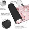 thumbnail image 4 of Kawaii Pink Cute Strawberry Bunny Mouse Pad 31.5x11.8 in Desk Accessories Big Extended Non-Slip Rubber Base Mousepad with Stitched Edges Gaming Pc Desktop Large Mouse Pad, 4 of 6
