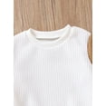 thumbnail image 4 of TSEXIEFOOFU Baby Kids Boys Girls Sweatshirt Long Sleeve Crew Neck Contrast Color Pullover Tops, 4 of 9