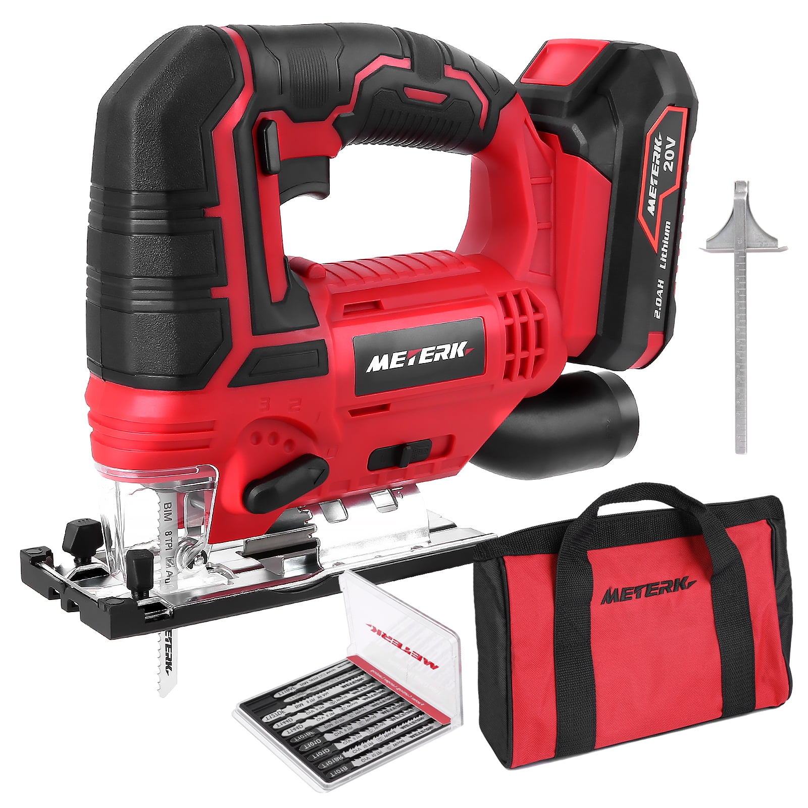 Meterk 20V Jigsaw Cordless Orbital 