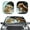 Funny Cat, variant on Yuyamidu Highland Cow Car Sun Shade Windshield Non-Slip Auto Windshield Sun Shade 2 Pcs Vehicle Windshield Shades for Car SUV Truck Anti-Dirty Car Sun Shade Accessories