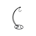 thumbnail image 1 of Soporte metálico para plátanos, organizador para almacenar plátanos, gancho para plátanos, útil para almacenar alimentos Doblar, 1 of 9