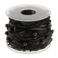 thumbnail image 1 of pitrice 10m DIY Applique Sheer Mesh Beaded Lace Trim Ribbon for Decor 20mm Black, 1 of 9