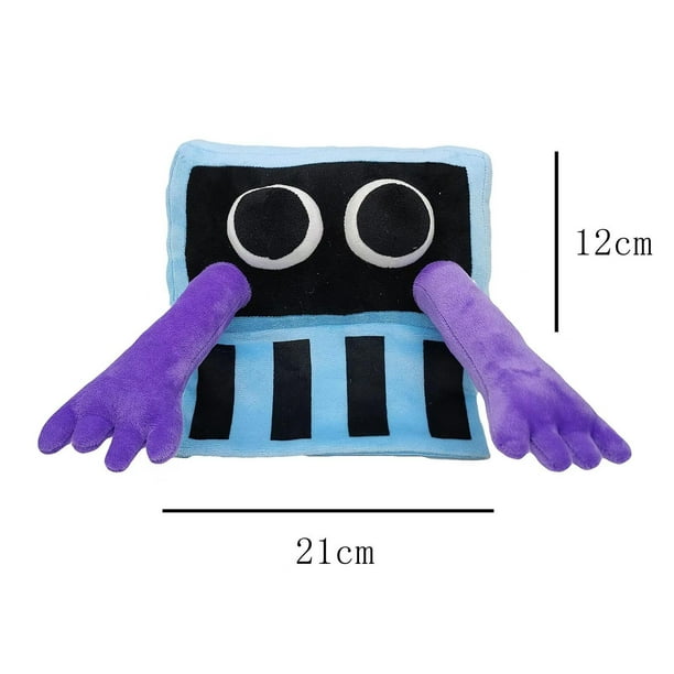 Personalized Rainbow Friends Purple Vent Plush Anime Doll Game 