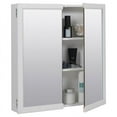 thumbnail image 3 of Zenna Home 25.38 in. H X 25.38 in. W X 4.50 in. D Rectangle Medicine Cabinet/Mirror, 3 of 8