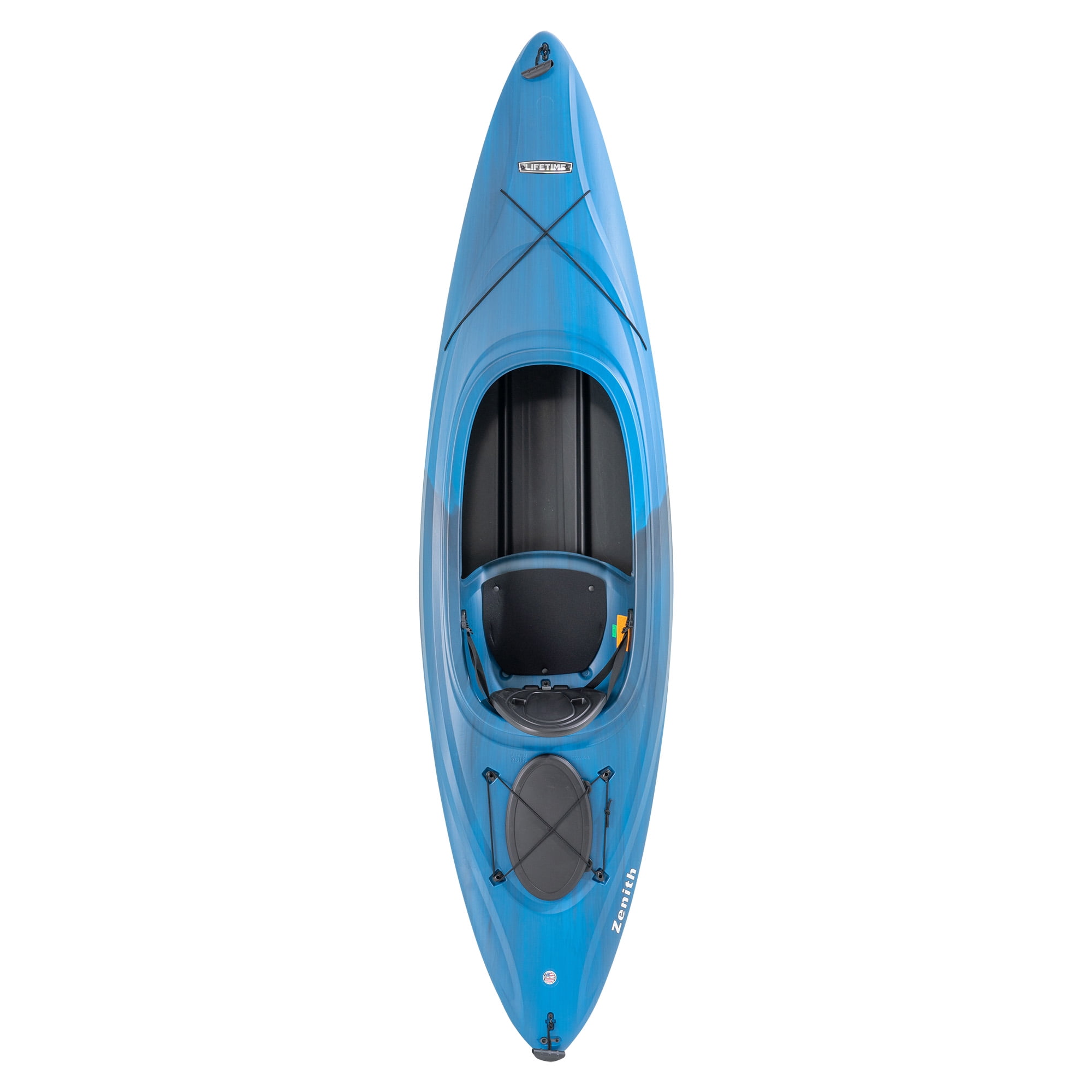 Lifetime Charger 10 ft Sit-Inside Kayak with Paddle, Bahama Fusion