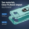 thumbnail image 4 of Case for Google Pixel 9A with Rugged Rotated Ring Holder Stand, Military Grade Heavy Duty Cover Support Magnetic Car Mount Shockproof Protective Case for Google Pixel 9A, Green, 4 of 10