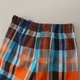 thumbnail image 7 of WIBACKER 100% Cotton 2PCS Summer Pajamas for Kids Boys Sleepwear Top and Plaid Shorts Toddler Boy Marine Animals Pjs Set 2-7T, 7 of 7