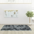 thumbnail image 3 of YouLoveIt Rectangle Plush Area Rug, 5x8ft Ultra Soft Carpet Fluffy Rug Plush Area Rug Faux Fur Non-Slip Floor Mat Carpet Long for Bedroom, Living Room, 152x243cm, 3 of 6