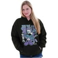 thumbnail image 3 of The Smurfs Cool Kanji Born Fly Unisex Plus Size Hoodie Brisco Brands 4X, 3 of 5