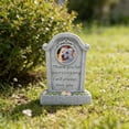 thumbnail image 4 of Dog Memorial Gift for Loss of Dog, Peaceful Sleeping Solar Angel Dog Statue Outdoor Waterproof, Resin Dog Figurine Pet Memorial Stone for Garden Grave Markers, Loss of Pet Sympathy Gift (Cat), 4 of 5