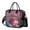 Black-214, variant on Space Geek Large Insulated Lunch Bag – Leakproof Dual Compartment Cooler Tote with Celestial and Galaxy Patterns for Work or Picnic