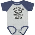 thumbnail image 3 of Inktastic Handpicked for Earth by My Mawmaw in Heaven with Angel Wings Boys or Girls Baby Bodysuit, 3 of 5