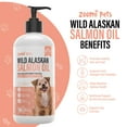 Wild Alaskan Salmon Oil AIF4 for Dogs Skin and (16oz) Omega 3 Liquid