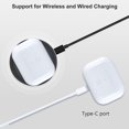 thumbnail image 3 of Funda de carga inalámbrica TBGHz para AirPods Pro 1 y 2, 3 of 7