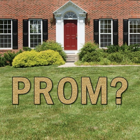 Promposal - Yard Sign Outdoor Lawn Decorations - Prom Proposal Yard Signs - PROM?