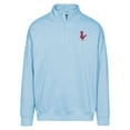 thumbnail image 2 of Men's Levelwear Light Blue St. Louis Cardinals Murray Core Logo Quarter-Zip Pullover Top, 2 of 3
