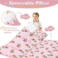 thumbnail image 3 of Pioneer Flower Floral Print Pattern Toddler Nap Mats for Kids Preschool,Sleeping Mat Bag or Kids,Toddler Sleeping Bag,Toddler Nap Mat or Daycare, 3 of 6