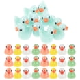 thumbnail image 4 of 50pcs Tiny Duck Figures Mini Resin Duck Miniature Duck Figurine Micro-landscape Ornament, 4 of 4